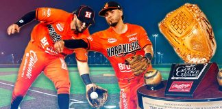 Sigue haciendo historia: Jasson Atondo gana su tercer guante de oro en LAMP con Naranjeros de Hermosillo Sigue haciendo historia: Jasson Atondo gana su tercer guante de oro en LAMP con Naranjeros de Hermosillo