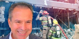 ‘Toño’ Astiazarán reconoce labor de bomberos tras incendio en tienda Sam’s en Hermosillo ‘Toño’ Astiazarán reconoce labor de bomberos tras incendio en tienda Sam’s en Hermosillo