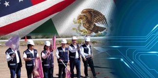 Inaugura Durazo proyecto "TIKVA" para conectar con fibra óptica subterránea a México y Sonora con EEUU