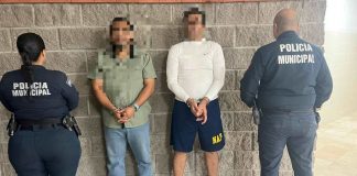 Detienen a dos hombres tras amenazar a personas con arma de fuego durante partido de futbol al norte de Hermosillo