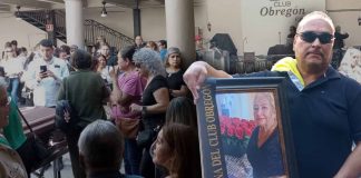 Entre música y recuerdos: Despiden a Lupita Rosales en el Club de Obregón de Hermosillo