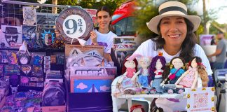 Más de 110 emprendedoras muestran sus productos en la Feria de las Mujeres en el Centro de Hermosillo