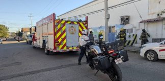 Olor a plástico quemado moviliza a bomberos en guardería del Centro de Hermosillo; descartan riesgos