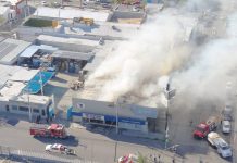 Investiga Bomberos posible explosión como causa del incendio en negocio del centro de Hermosillo Investiga Bomberos posible explosión como causa del incendio en negocio del centro de Hermosillo