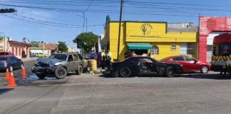 Choque múltiple deja tres lesionados al norte de Hermosillo