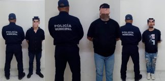 Detienen a tres hombres con arma de fuego y crystal frente a la Comandancia Norte en Hermosillo Detienen a tres hombres con arma de fuego y crystal frente a la Comandancia Norte en Hermosillo