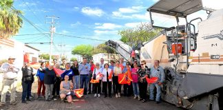 Toño Astiazarán arranca rehabilitación de calle Sahuaripa con inversión de casi 3 mdp