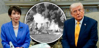 “¿Quién sabe más de sorpresas?”: Trump desata polémica al bromear sobre Pearl Harbor frente a primera ministra de Japón