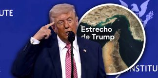 Trump bromea con ponerle su nombre al estrecho de Ormuz en medio de conflicto con Irán Trump bromea con ponerle su nombre al estrecho de Ormuz en medio de conflicto con Irán
