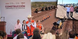 Alfonso Durazo inicia construcción del Libramiento Navojoa; invertirán 1,500 millones para retirar tráfico pesado del centro