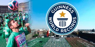 CDMX rompe Récord Guinness con la clase de futbol más grande del mundo en el Zócalo