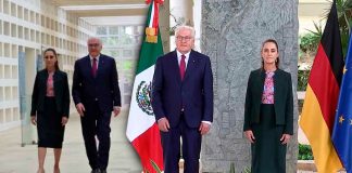 Sheinbaum recibe al presidente de Alemania en Quintana Roo para fortalecer cooperación en comercio, educación y cultura