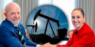 Lula propone a Sheinbaum alianza entre Petrobras y Pemex para explorar petróleo en el Golfo de México
