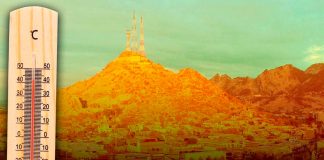 Otra vez Hermosillo rompe récord de temperatura: es la cifra más alta registrada en marzo Otra vez Hermosillo rompe récord de temperatura: es la cifra más alta registrada en marzo