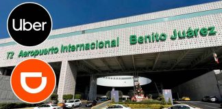 Nuevo plan para el AICM: zona especial para Uber y Didi tras disputa con taxistas