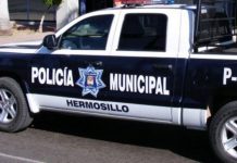 Detienen a mujer que amenazaba a personas con un cuchillo en Hermosillo