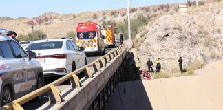 Hombre se quita la vida tras arrojarse al vertedor de la presa en Hermosillo