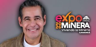 “Nunca estás grande, nunca estás chico para empezar algo”, comparte Yordi Rosado desde Expo Minera AMSAC de Cananea