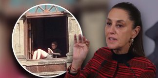 “Hay que tener mucho respeto”: Sheinbaum confirma caso de mujer en ventana de Palacio Nacional