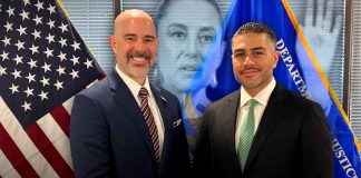 Se reúne Harfuch con director de la DEA en EEUU como parte de colaboración fronteriza