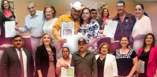 Más de 200 parejas formalizan su unión en ceremonia de matrimonios colectivos en Cajeme Más de 200 parejas formalizan su unión en ceremonia de matrimonios colectivos en Cajeme