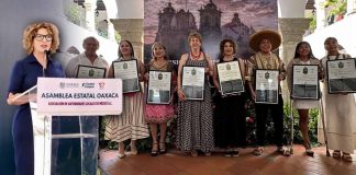 Reconocen en Oaxaca a alcaldesa de Cananea, Esmeralda González, por impulso de alianzas y turismo