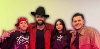 Carin León aparece junto a Camila Zamorano y Santa Fe Klan previo a su presentación en "Supernova"