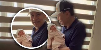 Alfonso Durazo comparte video presentando a su nieta recién nacida