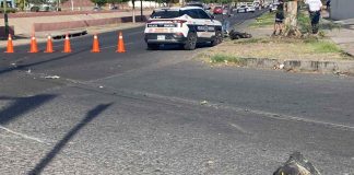 Muere motociclista tras chocar contra tráiler que invadió carril al sur de Hermosillo