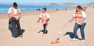 Invitan a jornada de plogging en Bahía de Kino para promover cuidado ambiental: Ayuntamiento