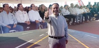 'Toño' Astiazarán entrega primera etapa del libramiento norponiente en Hermosillo