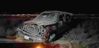 Fuerte volcamiento en Costa de Hermosillo: conductor pierde el control tras manejar a exceso de velocidad Fuerte volcamiento en Costa de Hermosillo: conductor pierde el control tras manejar a exceso de velocidad