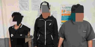 Tres detenidos por asaltar con pistola tienda de conveniencia en Hermosillo Tres detenidos por asaltar con pistola tienda de conveniencia en Hermosillo