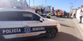 Mujer de 60 años resulta gravemente lesionada tras ser arrollada por vehículo al norte de Hermosillo