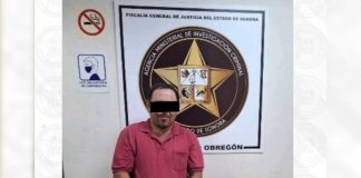 Vinculan a hombre por agredir a su pareja y a dos menores de edad en Cajeme