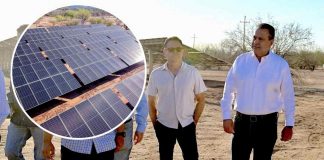 Hermosillo impulsa eficiencia energética: ‘Toño’ Astiazarán supervisa 3 mil paneles solares para agua potable