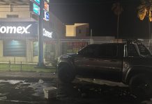 Investigan riña en bulevar Tetakawi que terminó con una persona herida de bala, en Guaymas