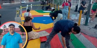 Arte urbano toma el centro de Hermosillo: Enrique Chiu lidera intervención comunitaria