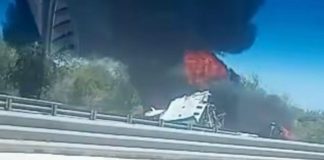 Derrame de sustancia química provoca cierre de carretera Ciudad Obregón-Navojoa