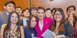 Impulsa Lorenia Valles agenda juvenil en Parlamento de la Cámara de Diputados