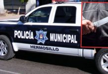 Detienen 2 hombres con cuchillos en plena vía pública al norponiente de Hermosillo