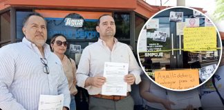 Bloquea COVAFAM instalaciones de Agua de Hermosillo: exigen solución a altos cobros en recibos de centros educativos Bloquea COVAFAM instalaciones de Agua de Hermosillo: exigen solución a altos cobros en recibos de centros educativos