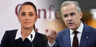 Sostienen Sheinbaum y Carney llamada rumbo a revisión de T-MEC