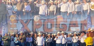 Inauguran ExpoGan 2026 con tradicional corte de reata en Hermosillo