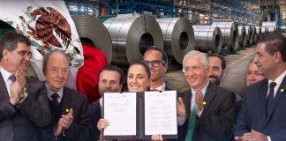 Sheinbaum firma acuerdo histórico con industria y gobierno para fortalecer la producción de acero mexicano y reducir importaciones
