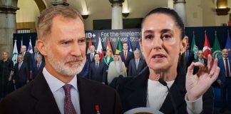 Sheinbaum descarta reunión con el rey Felipe VI en su viaje a España y llevará mensaje de paz a cumbre internacional Sheinbaum descarta reunión con el rey Felipe VI en su viaje a España y llevará mensaje de paz a cumbre internacional