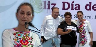 "A mucho orgullo soy ama de casa, mamá, abuela y comandanta suprema": Sheinbaum celebra Día de las Madres en Cajeme con entrega de pensiones para mujeres
