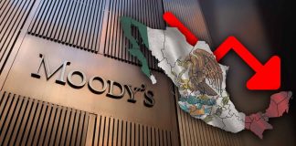 Moody’s baja calificación de México al límite del grado de inversión: advierte presión por deuda, bajo crecimiento y Pemex
