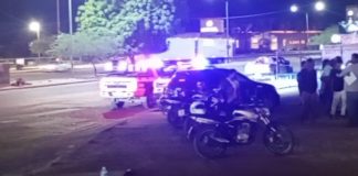 Motociclista resulta lesionado tras choque con sedán al norte de Hermosillo