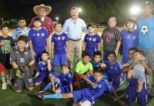 Javier Lamarque inaugura cancha rehabilitada e iluminada en Cócorit para fortalecer el deporte en Cajeme Javier Lamarque inaugura cancha rehabilitada e iluminada en Cócorit para fortalecer el deporte en Cajeme